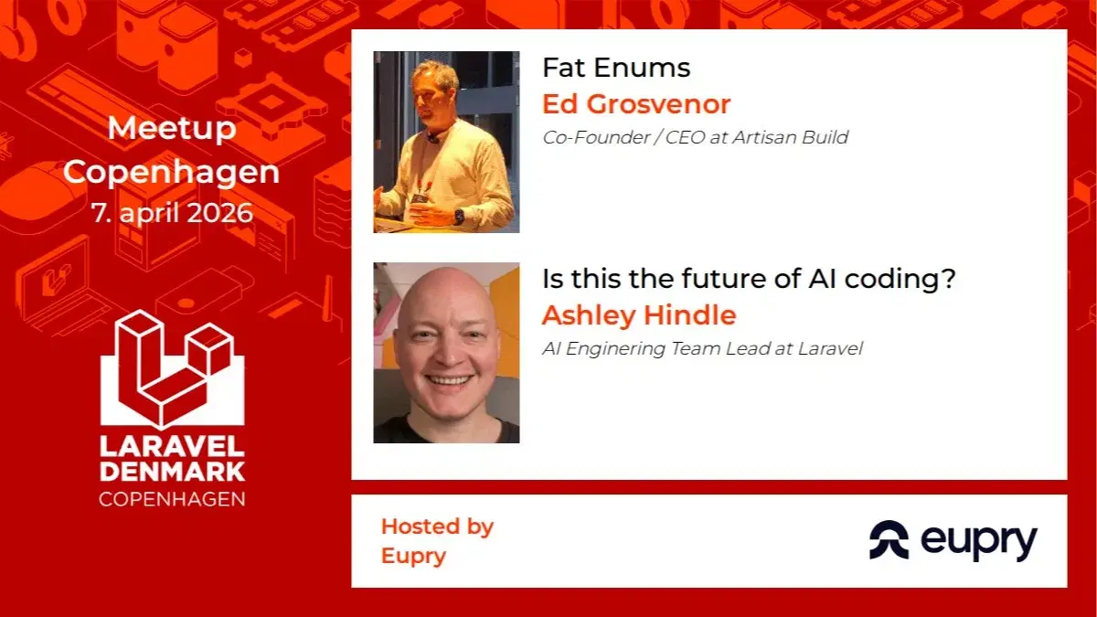 Laravel Meetup: Copenhagen, April 2026