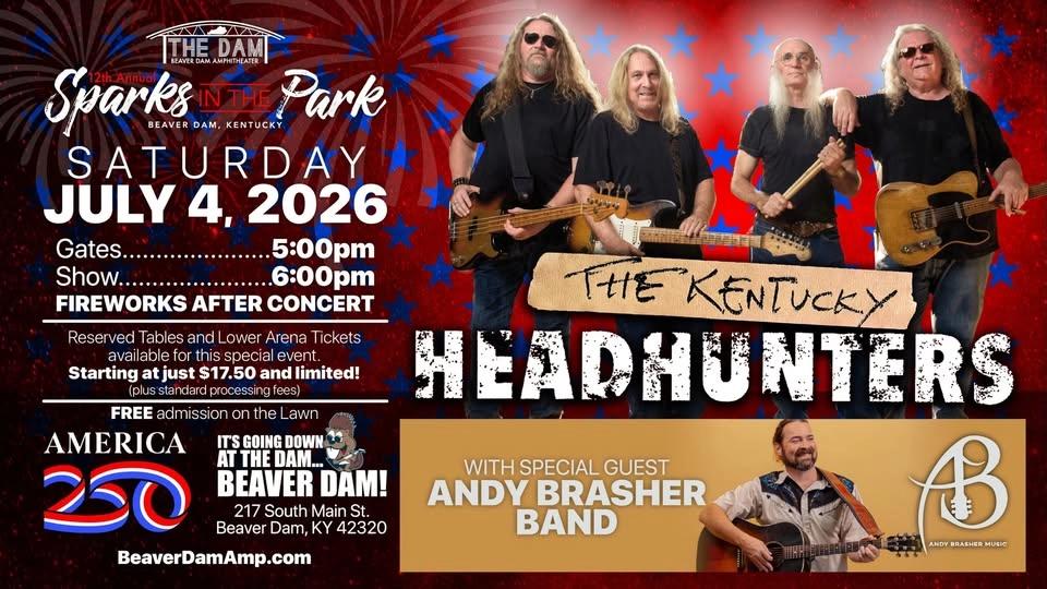 12th Annual SPARKS in The PARK with THE KENTUCKY HEADHUNTERS