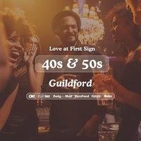 40s&50s Singles Night @ All Bar One Guildford|Love at First Sign