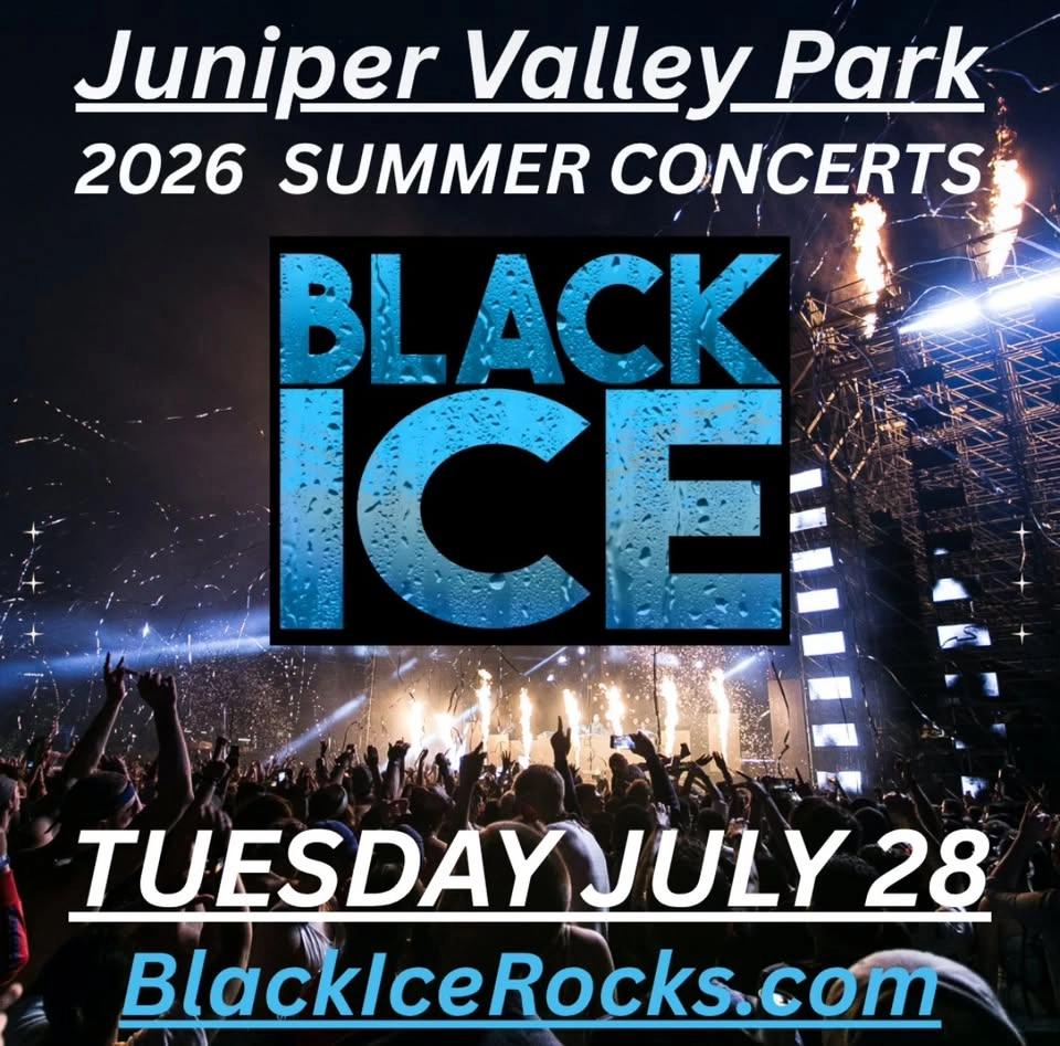 BLACK ICE ROCKS Juniper Valley Park 2026