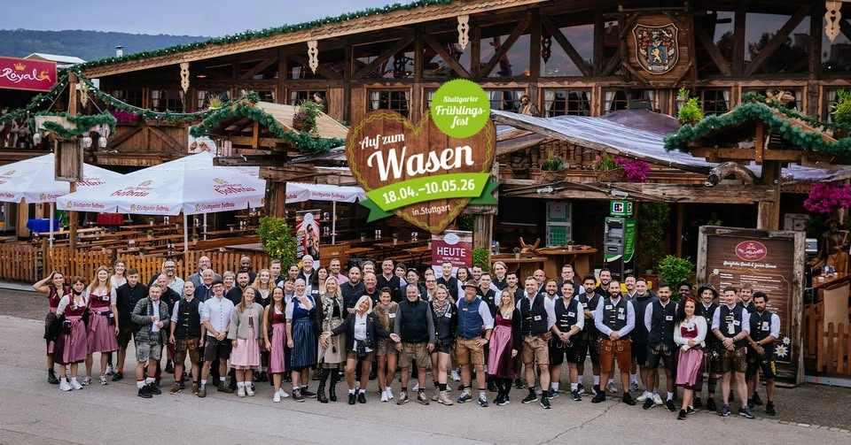 Stuttgarter Frühlingsfest 2026 | 18.04. - 10.05.26