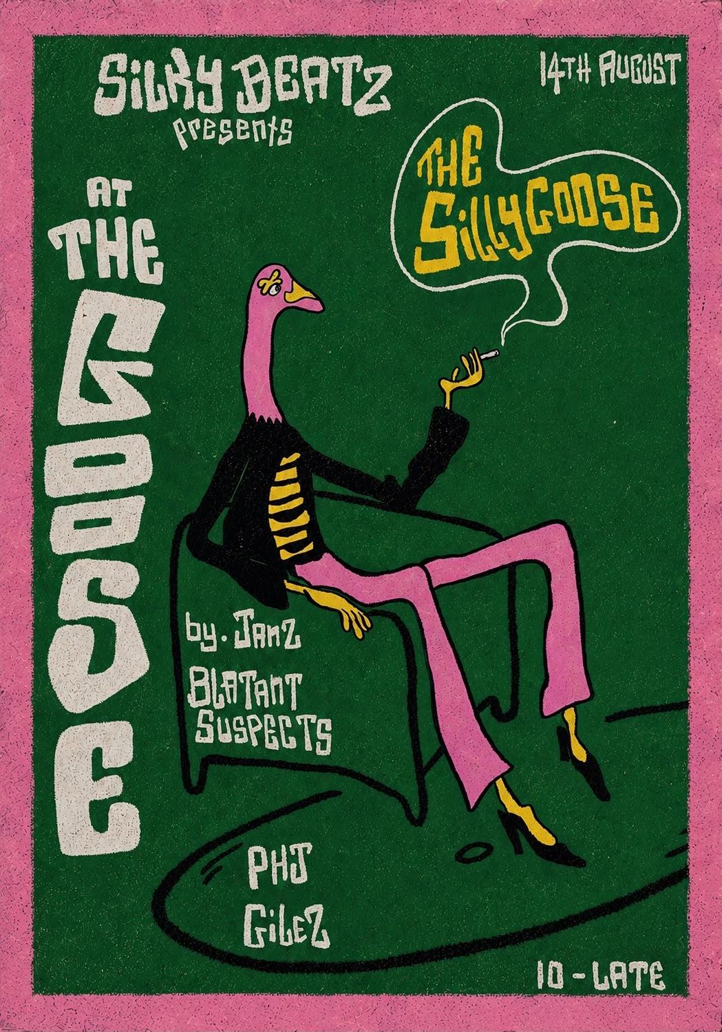 SILLY GOOSE AT THE GOOSE