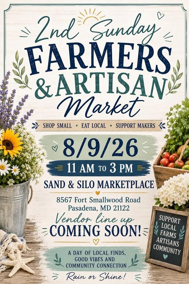 2nd Sundays Farmers & Artisans Market