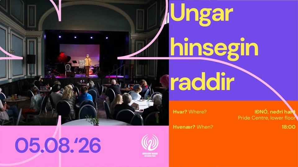 Ungar hinsegin raddir // Young Queer Voices