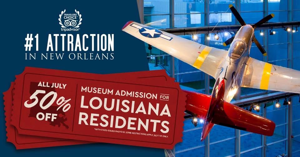 Louisiana Residents Discount Month