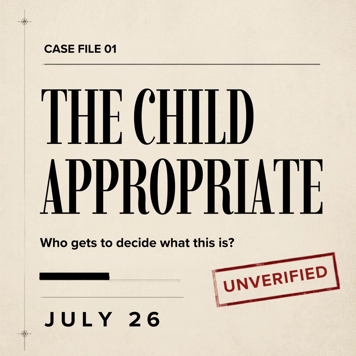 Who Gets to Decide? — Staged Reading: THE CHILD & APPROPRIATE