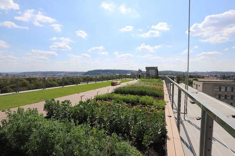 Zažij Prahu: Letná očima ovocnáře z terasy Národního zemědělského muzea