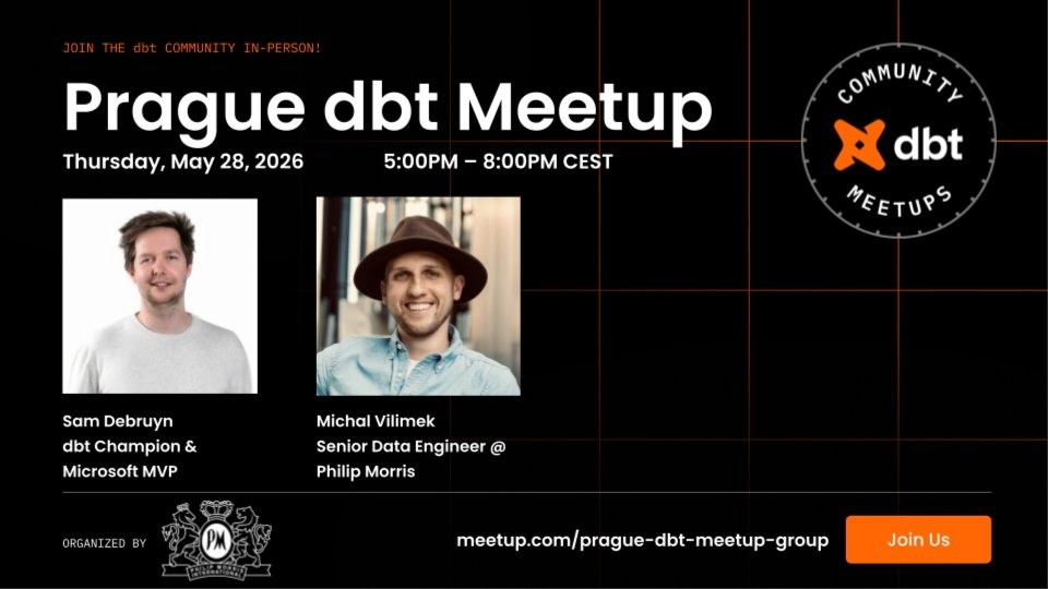 Prague dbt meetup