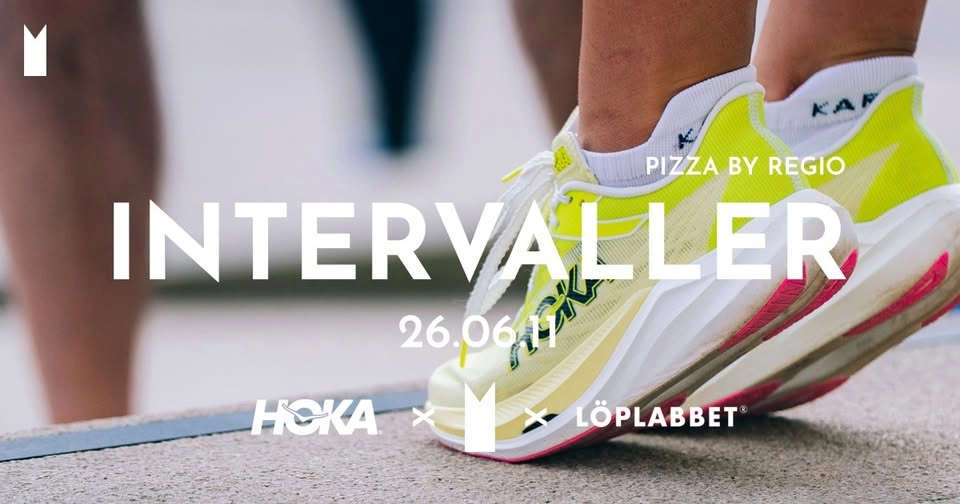 Snabba skor, intervaller, pizza och skönt häng!