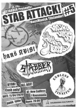 Stab attack #5: Moshi moshi & the moist boys, Hans Kvist, Stabber