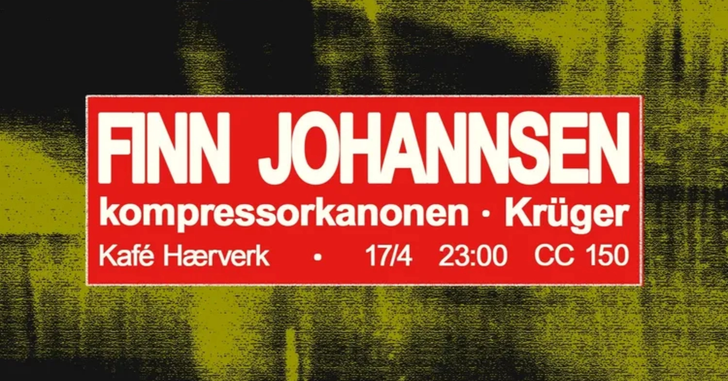 Finn Johannsen / kompressorkanonen / Krüger
