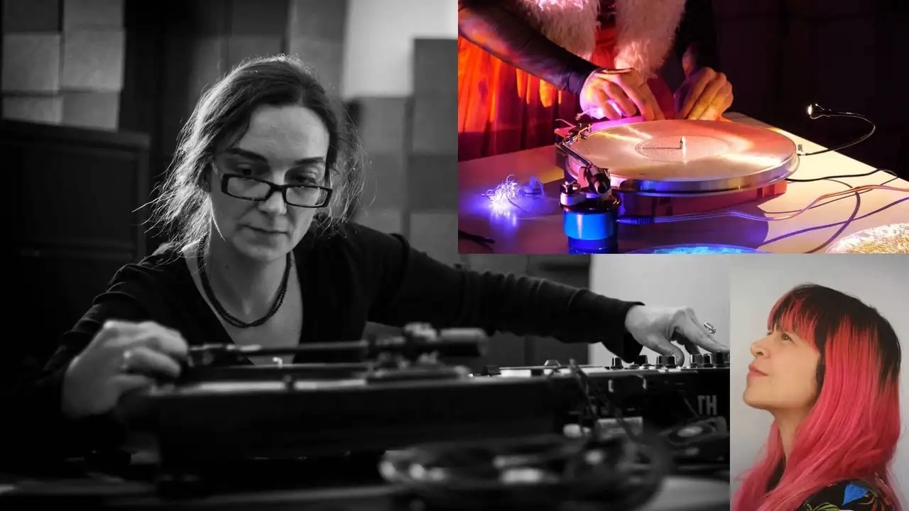 JD Zazie & Stephanie Castonguay – SOLOS / DUO _on turntables