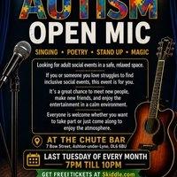 Monthly Autism Open Mic Event