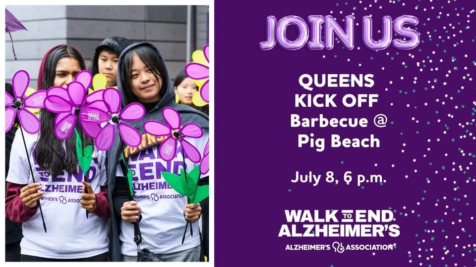 Queens Walk to End Alzheimer's Kick Off