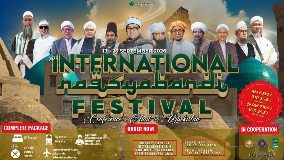 INTERNATIONAL NAQSHBANDI FESTIVAL 2026