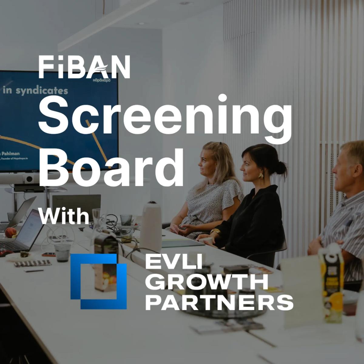 FiBAN Screening Board with Evli