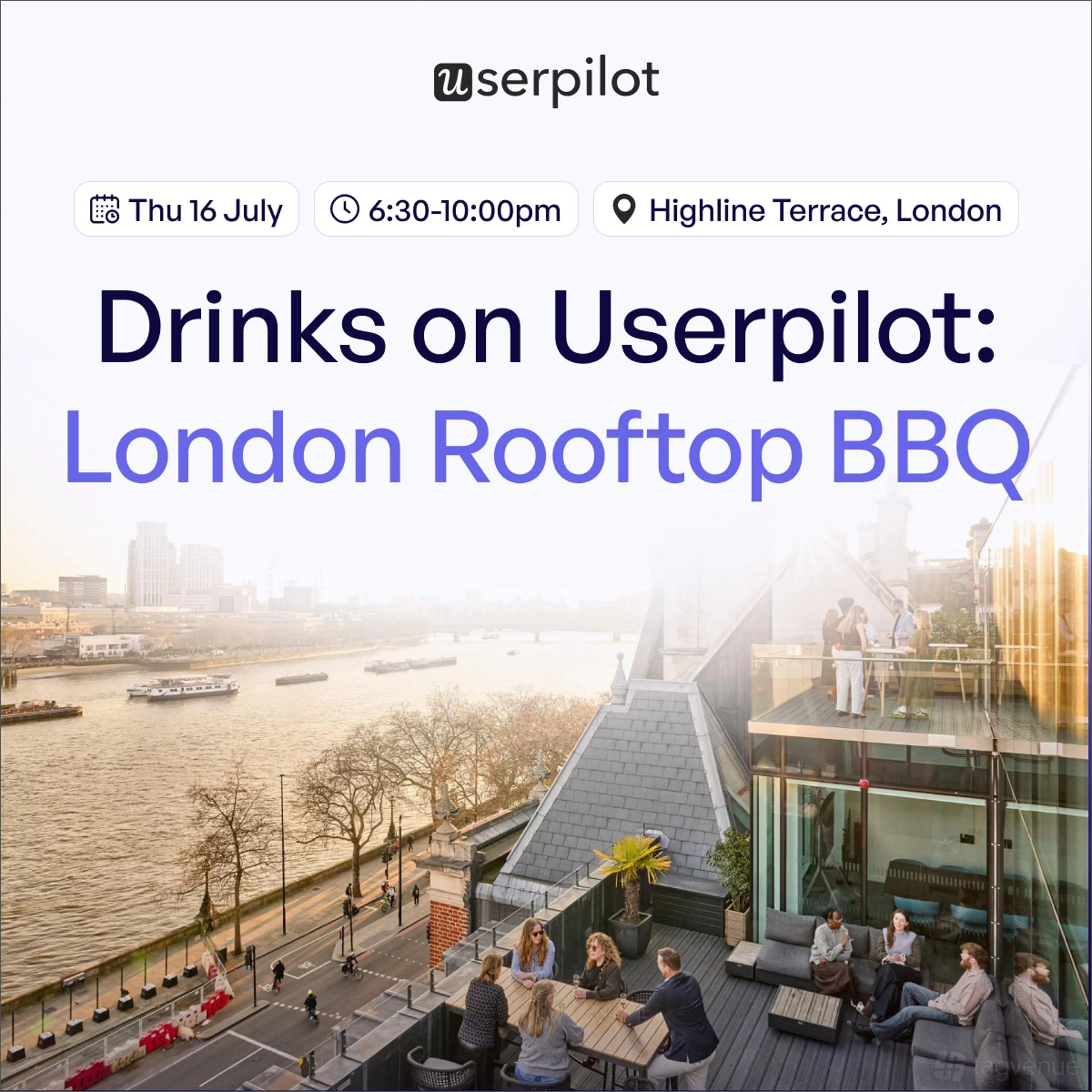 Userpilot's Summer Rooftop BBQ: London Edition
