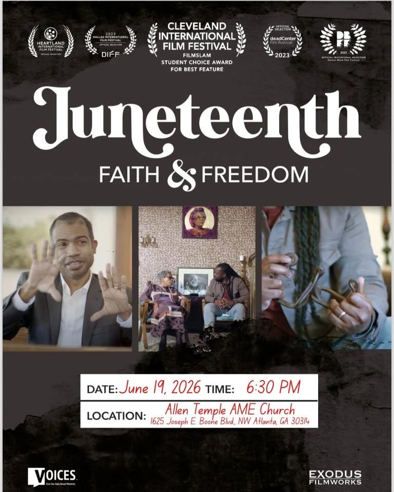 Juneteenth Faith & Freedom Screening