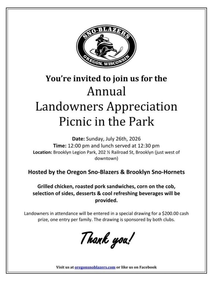 Landowners Appreciation Picnic
