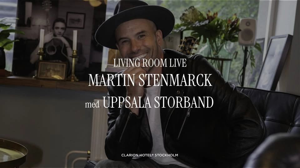 Living Room Live med Martin Stenmarck & Uppsala Storband
