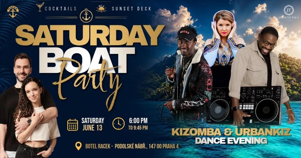 SATURDAY KIZ AFTERNOON - BOAT PARTY & SOCIAL 13.6.