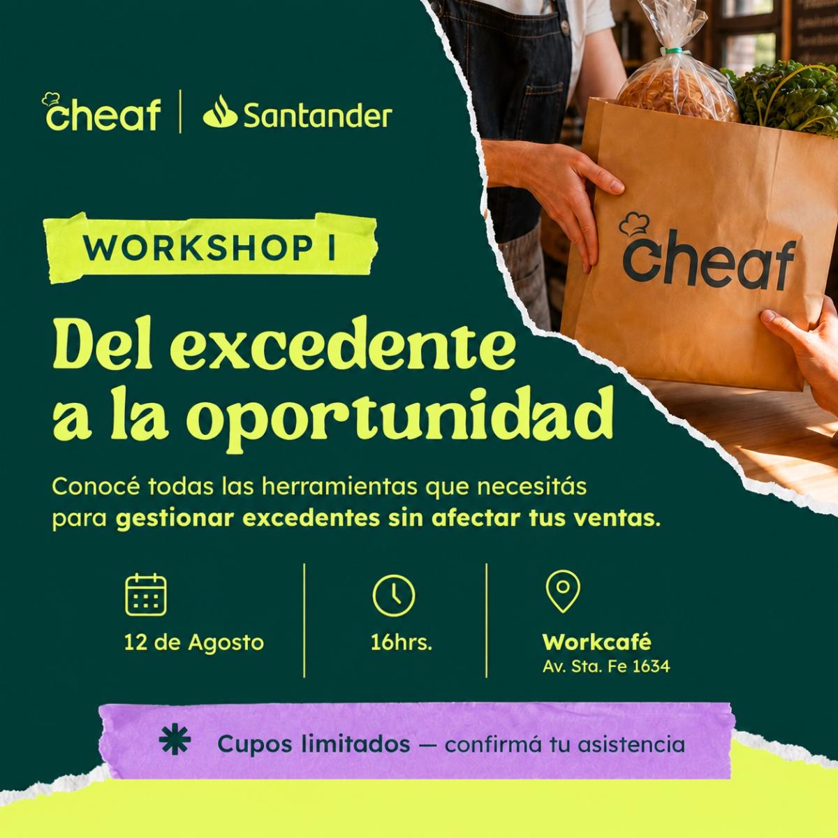 Workshop I: Del excedente a la oportunidad