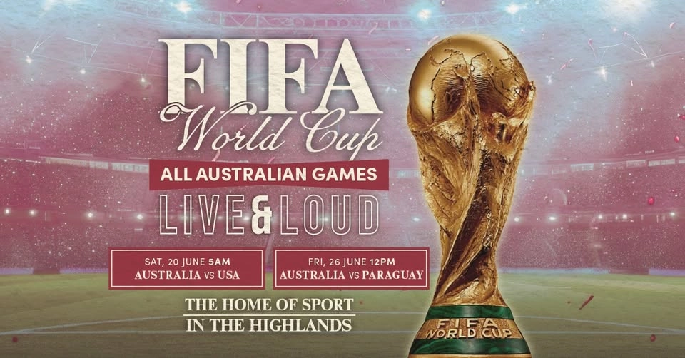 LIVE & LOUD: FIFA World Cup - AUS V PARAGUAY