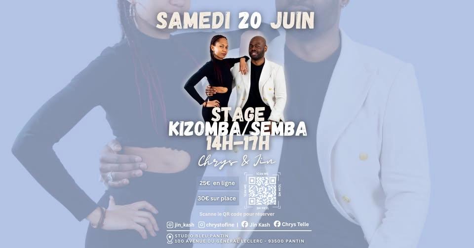 Stage Kizomba/Semba avec Chrys et Jin