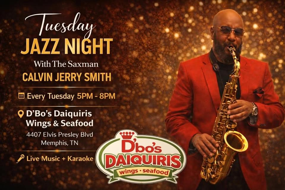 Tuesday Jazz Night w/ Saxman Calvin Jerry Smith