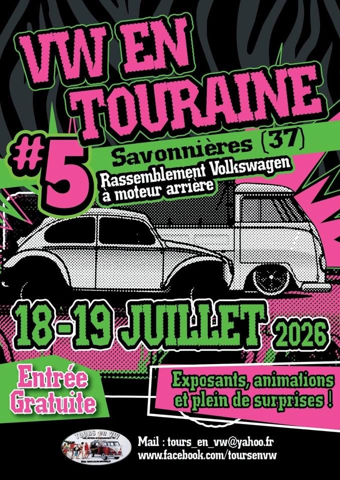 5ème VW en Touraine 2026
