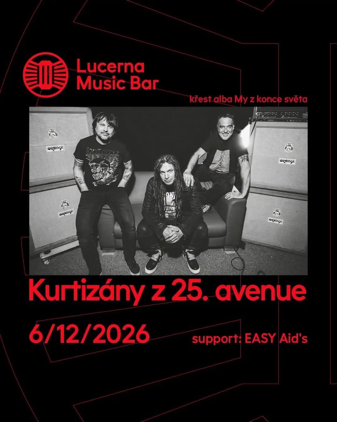 Kurtizány z 25. avenue – křest alba My z konce světa