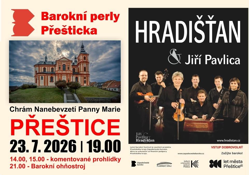 Barokní perly Přešticka – Hradišťan & Jiří Pavlica