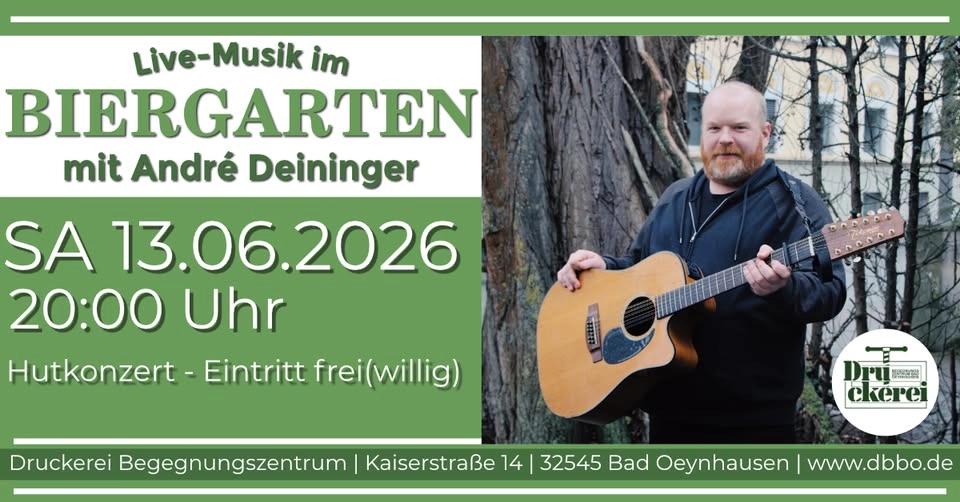 André Deininger - Live im Biergarten