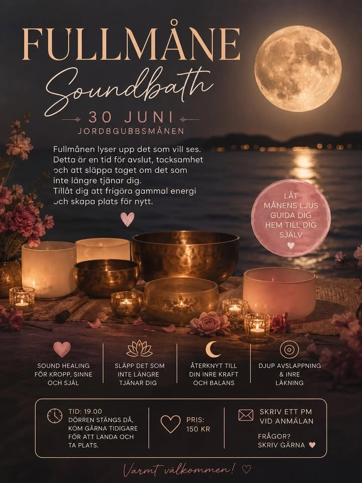 Fullmåne Soundbath