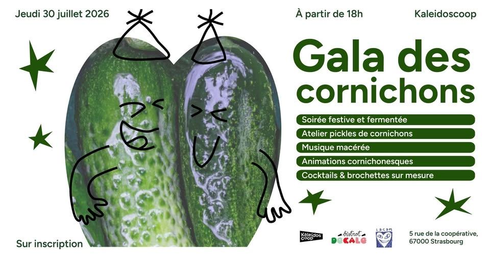 Gala des cornichons - soirée festive