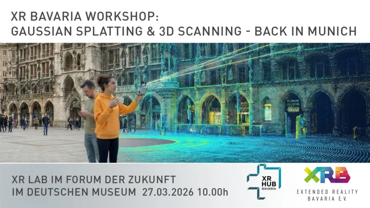 Gaussian Splatting & 3D Scanning Workshop – Back in Munich