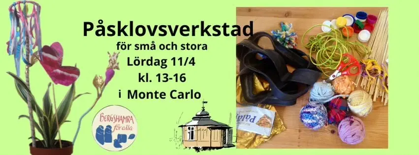 Påsklovsverkstad i Monte Carlo!