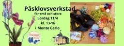 Påsklovsverkstad i Monte Carlo!