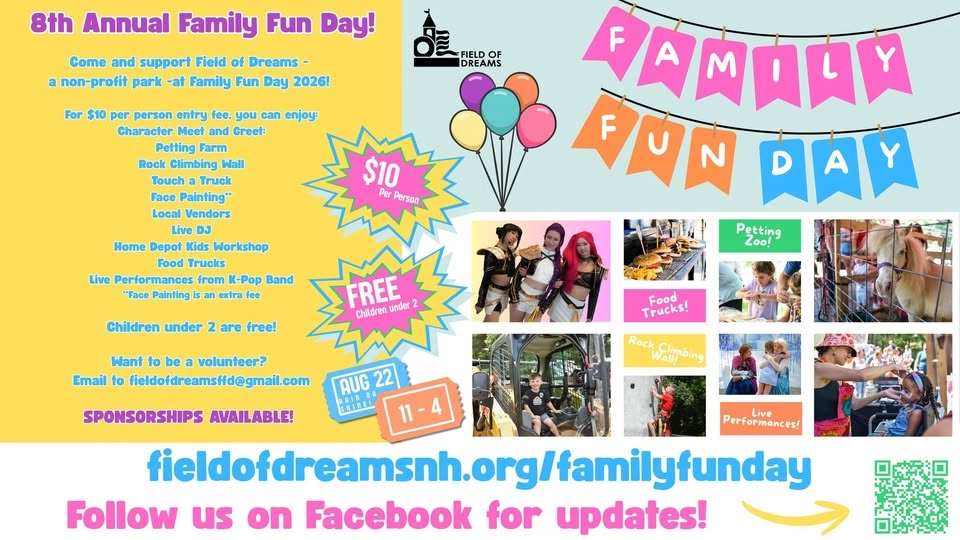 Field of Dreams 8th Annual Family Fun Day!