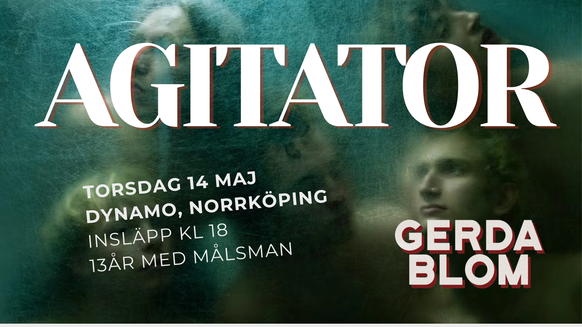 Agitator & Gerda Blom @ Dynamo