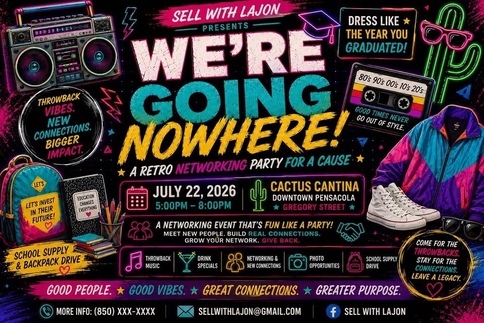 Back 2 School Retro Party