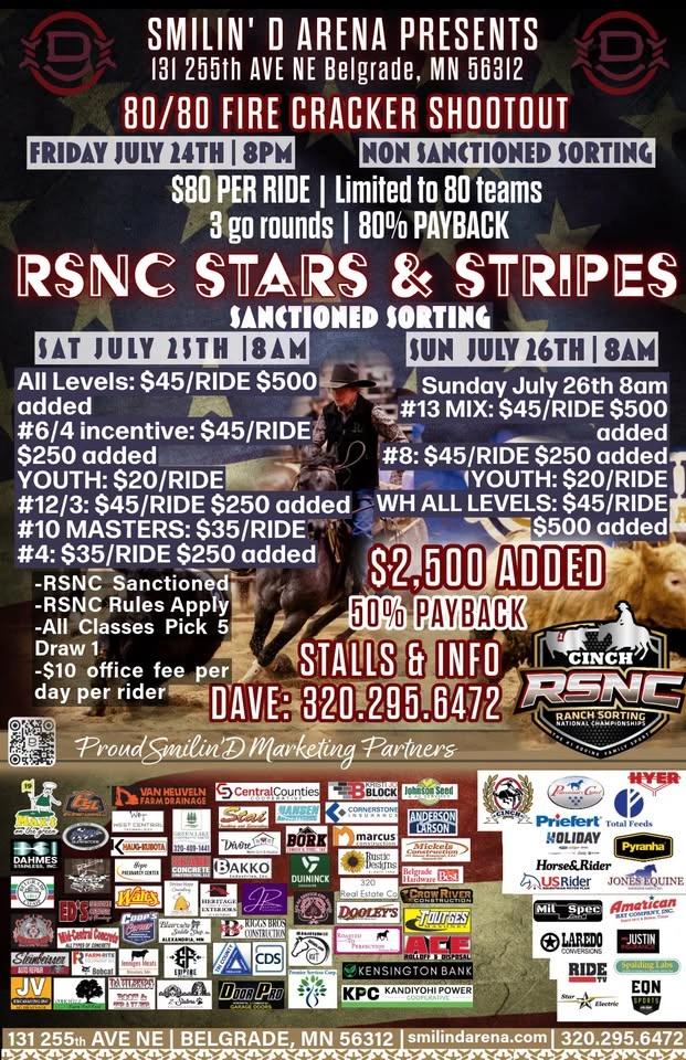 RSNC STARS & STRIPES Sanctioned Sorting