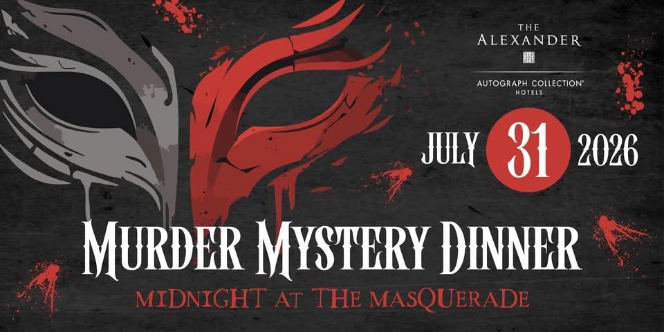 Murder Mystery Dinner at The Alexander, Autograph Collection