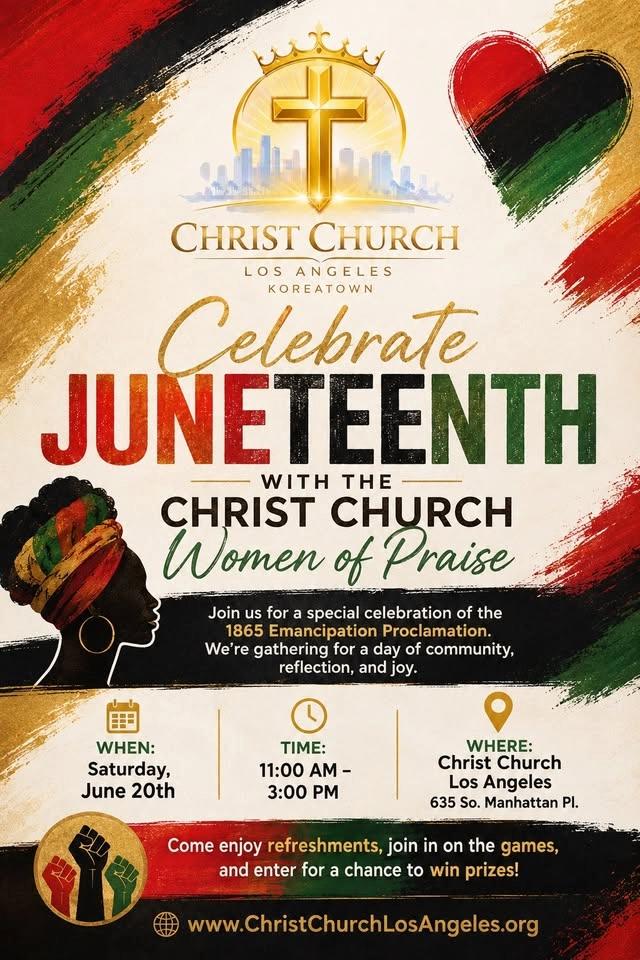 Juneteenth Celebration with Christ Church Women of Praise