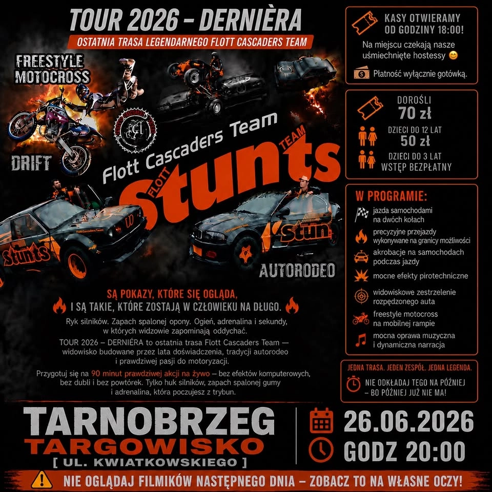 FLOTT CASCADERS TEAM W TARNOBRZEGU!