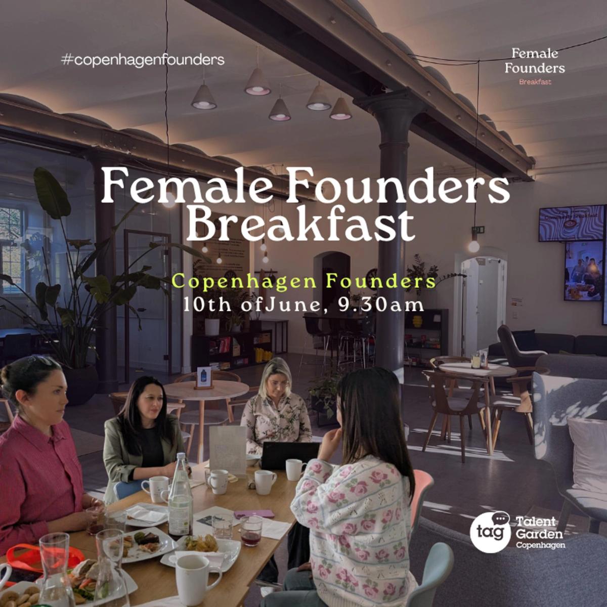 Female Founders Breakfast:Copenhagen