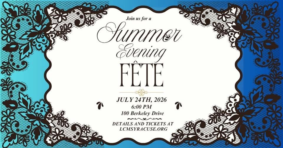 Summer Fete Fundraiser and Disciple of the Year