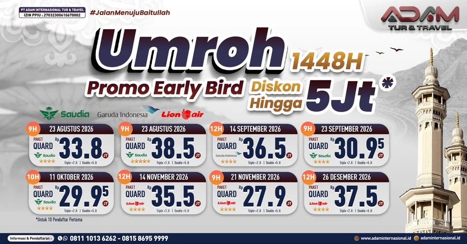 Umroh Spesial Maulid Nabi