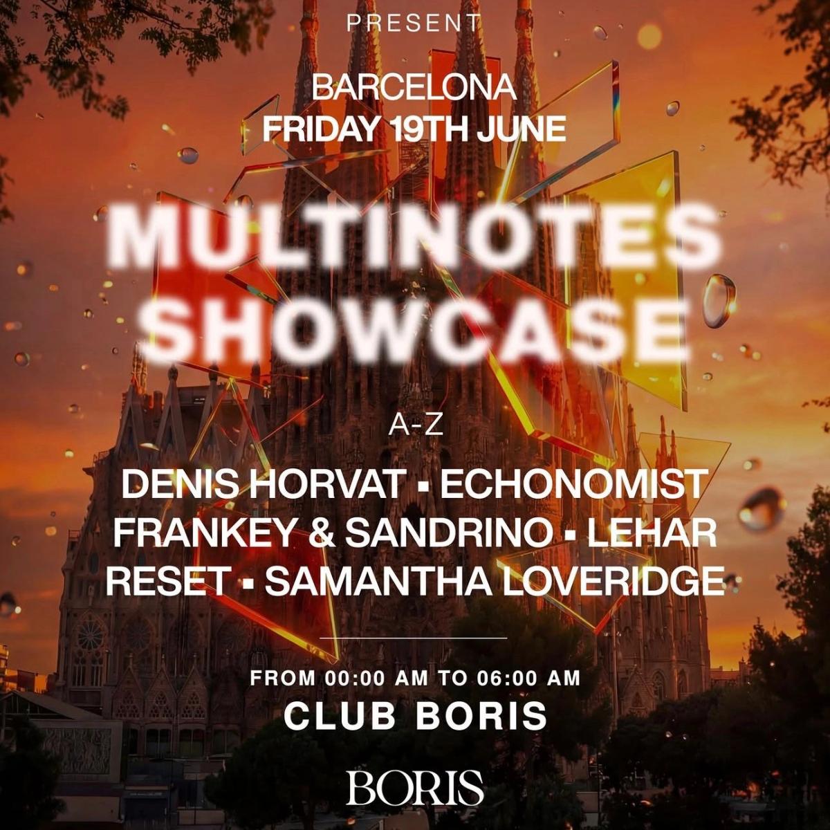 Off Barcelona - MULTINOTES - Denis Horvat, Echonomist, Frankey&Sandrino, Lehar