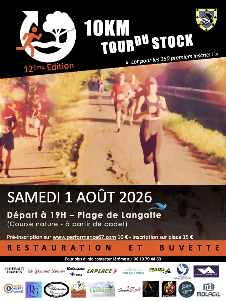 10km du tour du Stock